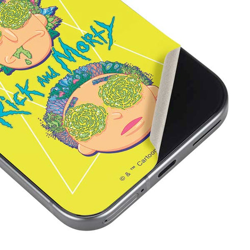 Adult Swim Rick and Morty Rick and Morty Portal Eyes Google Pixel 9 Skin
